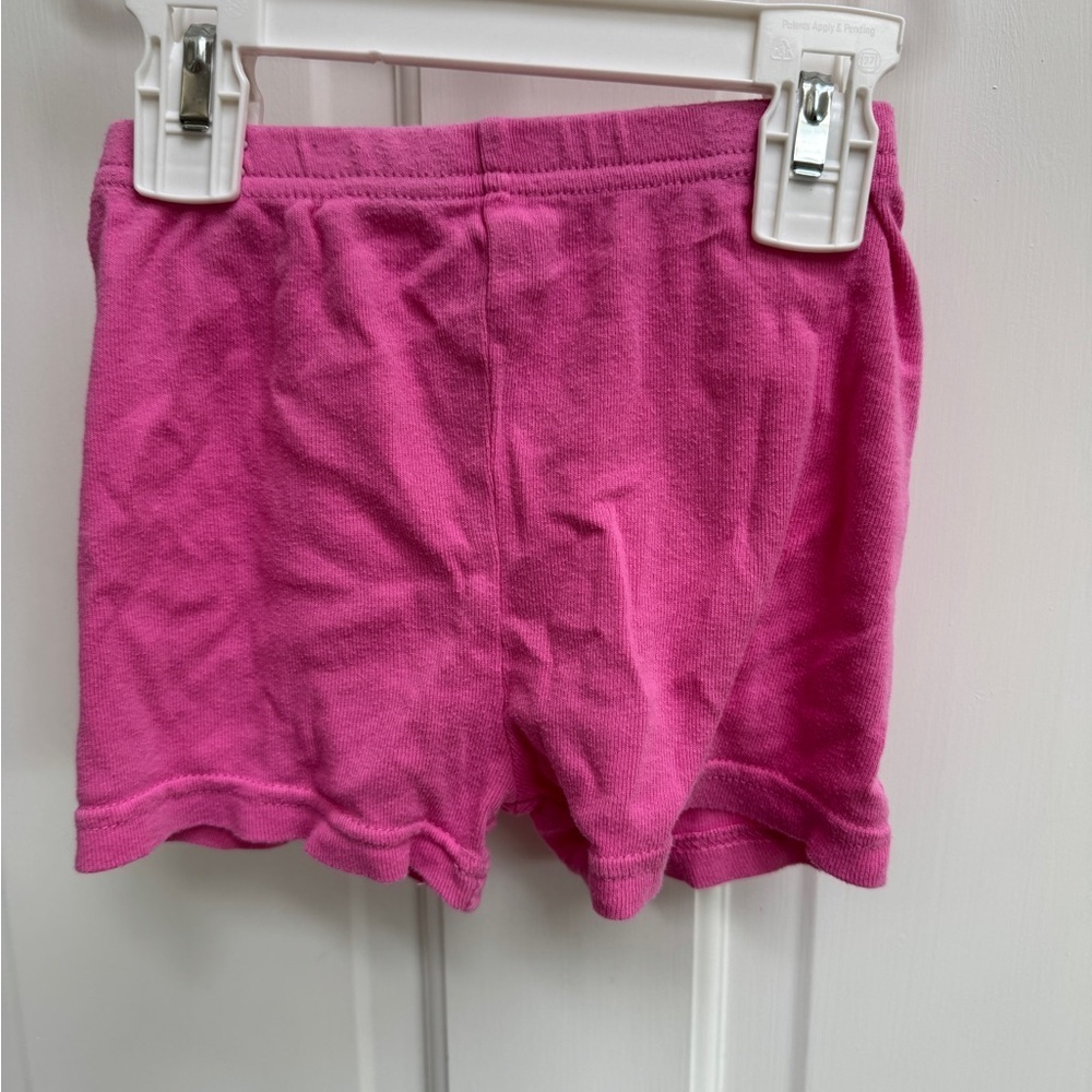 Disney 4T Girls Pink Pajama Shorts Bottoms for Kids - Picture 1 of 5